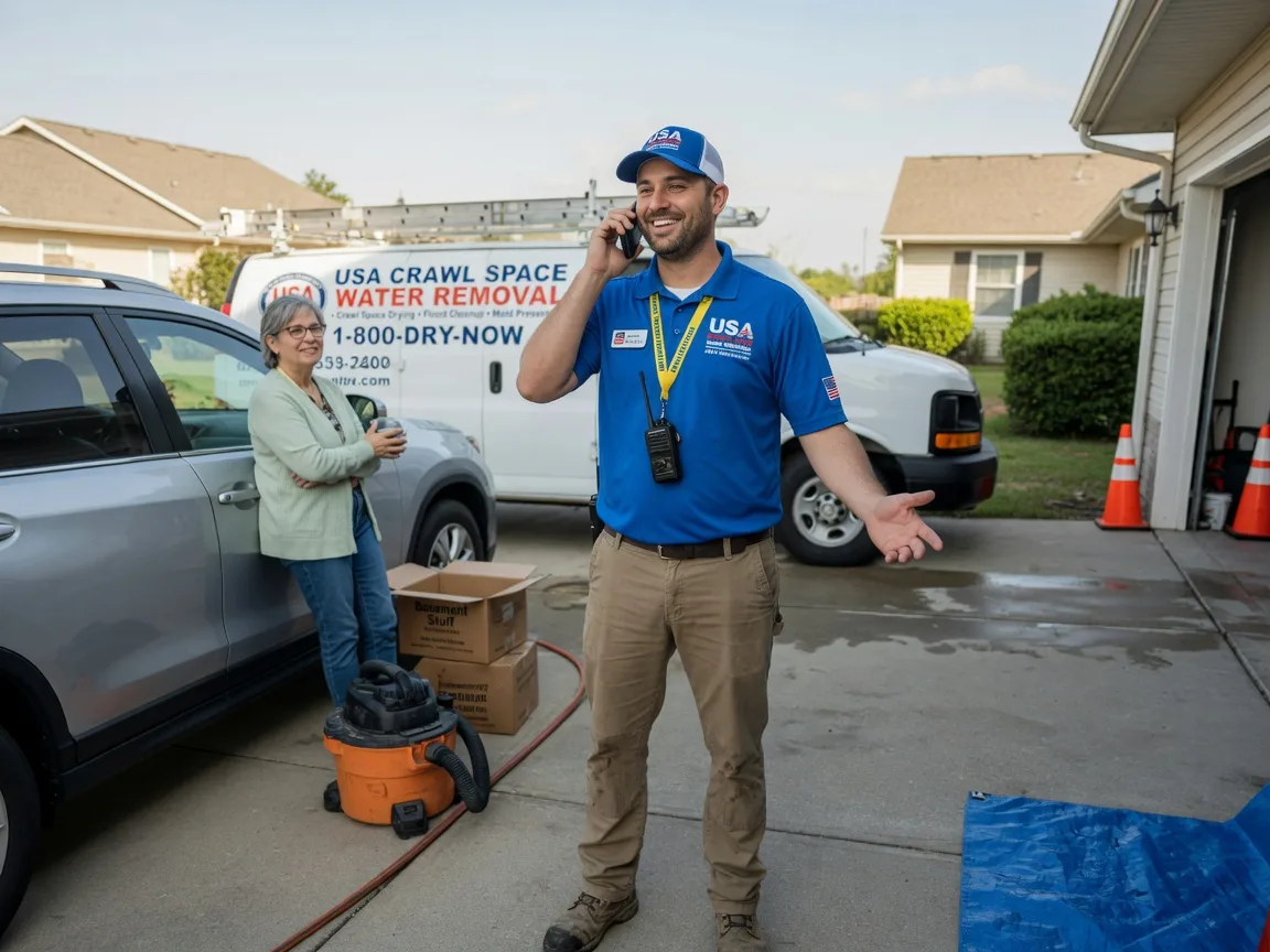 Crawl Space Water Removal Mustang, OK FAQs
